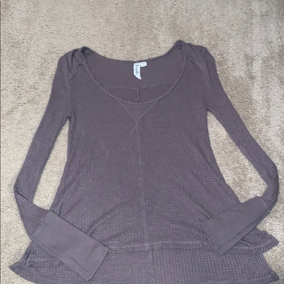 Others Follow distressed brown shirt - Picture 1 of 1